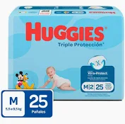 [2884] HUGGIES TRIPLE PROTECT 2 X 25 UND