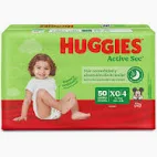 [1319] HUGGIES ACTIVE 4 X 50 UND