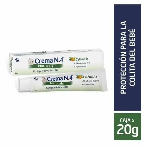 [1044] CREMA No 4 NATURAL 20 GR ANTIPAÑALITIS 