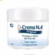 [1039] CREMA No 4 ORIGINAL 110 GR ANTIPAÑALITIS 