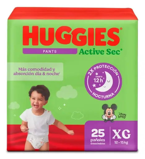 [13151] HUGGIES PANTS 4 PAGUE 25 LLEVE 30 