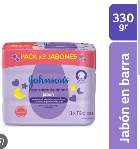 [07188] JABON JOHNSON BABY 3 UND ANTES DORMIR 