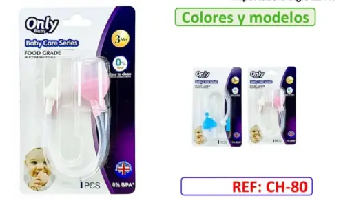 [2306] ASPIRADOR NASAL ONLY BABY BL 2306 16 / CH 80