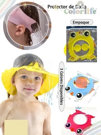 [JY7] GORRO PARA BAÑO BEBE JY-7