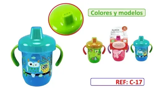 [C17] VASO BOQUILLA DURA 9 ONZ C-17 MUM LOVE