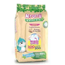 [2027] TOALLITAS ARRURRU 100 UND AVENA Y KARITE 