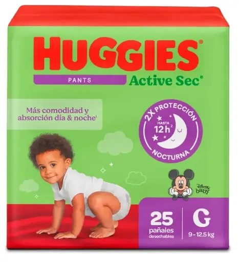 [2119] HUGGIES PANTS 3 X 25 UND